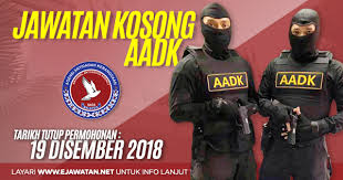 Jawatan kosong kerajaan agensi antidadah kebangsaan aadk/kdn 2019. Jawatan Kosong Di Agensi Antidadah Kebangsaan Aadk 19 Disember 2018 Jawatan Kosong 2020