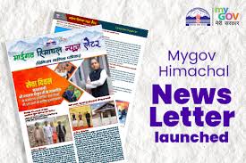 Himachal news rains batter himachal pradesh 378 roads closed 13 dead across north india shimla news times of india. Mygov Himachal News Letter Launched Mygov Blogs