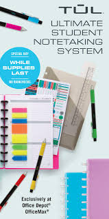 Step Out In Style With Our Most Loved Student Notetaking System The Tul Notetaking System Keeps You Ahead Of The Cla College Info Notetaking Stationary School