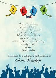 Pin By Jen On Promotion Ideas Elementary Graduation Printable Graduation Invitation Graduation Invitation Wording