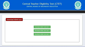 The contents are provided by cbse. Ctet Admit Card 2021 Released Ctet Nic In Cbse Ctet Exam Hall Ticket Download Education News India Tv
