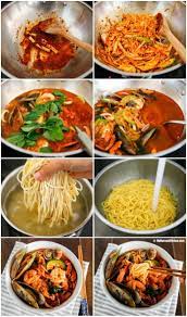Jjamppong Korean Spicy Seafood Noodle Soup My Korean Kitchen Chinese Noodle Dishes Seafood Recipes Asian Recipes