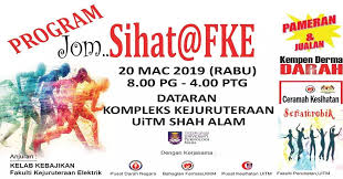 .hidup sihat anjuran antabax bersama kementerian kesihatan malaysia (kkm) kementerian kesihatan malaysia telah diadakan di sk. Smfke Uitmsa On Twitter Program Sihat Fke Assalammualaikum W B T Salam Sejahtera Salam Uitm Dihatiku Kelab Kebajikan Fakulti Kejuruteraan Elektrik Akan Mengadakan Program Jom Sihat Fke Dengan Pelbagai Aktiviti Menarik Antaranya Pameran