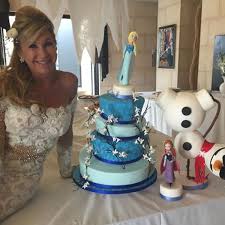 Die geiss mag's wohl heiß! Carmen Geiss Glamouroses Brautkleid Bunte De