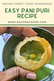 How To Make Pani Puri At Home Recipe Puri Recipes Pani Puri Recipe Recipes