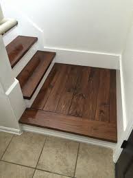 Reddit Diy Replaced The Carpet On Our Stairs With Wood Basementremodel Diy Stairs Staircase Remodel Stair Remodel