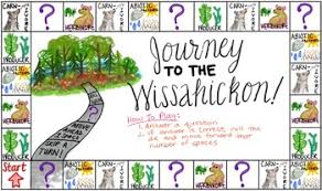 Each organism card lists what it eats and what it's eaten by. Ecology Board Game Worksheets Teachers Pay Teachers