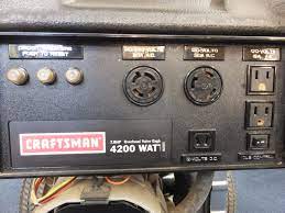 Maybe you would like to learn more about one of these? Lot Detail Craftsman 4200 Watt Generat0r