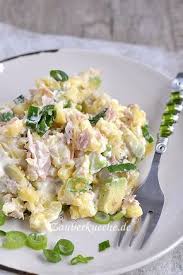 Kartoffelsalat Mit Thunfisch Und Avocado Kartoffelsalat Rezepte Leckeres Essen