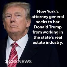 New York's attorney general wants to bar Donald Trump from ever again  working in the state's real estate industry. In a filing Friday before  closing arguments in Trump's civil fraud trial, lawyers