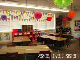 Love The Spin On Using Triangles Instead Of Curtains For Decorations Classroom Tour Classroom Decor Classroom Curtains