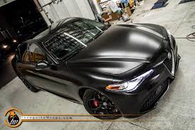 Maybe you would like to learn more about one of these? Alfa Romeo Giulia Satin Black Incognito Wraps
