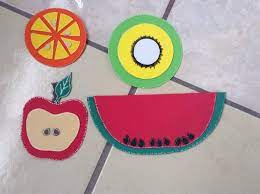Frutas De Foami Naranja Kiwi Manzana Sandia Manualidades Frutas De Foami Decoracion De Unas