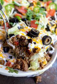 It's very filling and everyone always asks me to bring it. Low Carb Taco Casserole Recipe Wonkywonderful