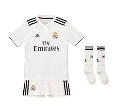 Adidas real madrid white 2018/19 home authentic team jersey. Real Madrid Home Kit 2018 19 Youth