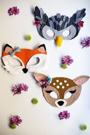 1001 Modeles Et Projets Incroyable A Theme Masque De Carnaval Masques De Fete Activite Manuelle Animaux Activite Manuelle Masque