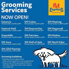 Deliveries can be same day or scheduled up to 6 days in advance. Petexpress Give Your Furbaby That Much Needed Grooming These Pet Express Stores Are Now Accepting Grooming Services Appointments Call Your Preferred Branch Now To Secure Your Furbaby S Slot Grooming Services Are