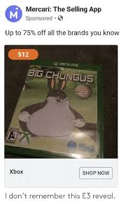 And we're here to help. Mercari The Selling App Msponsored Up To 75 Off All The Brands You Know 12 Xboxone Big Chungus Hello Games Esro Shop Now Xbox I Don T Remember This E3 Reveal Hello
