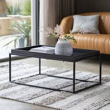 Shop for silver coffee table tray at bed bath & beyond. Fareham Tray Coffee Table Black Interiors Online