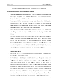 Gagasan untuk menumpang orang harus dilakukan dengan urutan tertentu. Doc Institusi Pemerintahan Ekonomi Dan Sosial Di Asia Tenggara Tuaran Tuaran Academia Edu