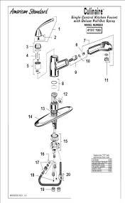 american standard kitchen faucet parts