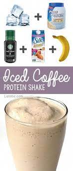 Coffee Day Souper Breakfast Protein Shake Recipes Iced Coffee Protein Shake Recipe Protein Shake Recipes