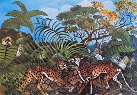 Antonio ligabue, leopardo, 1955, olio su tela, 55×54 cm.pic.twitter.com/zica3oc3qb. Leopardi Nella Foresta Galleria Berardi