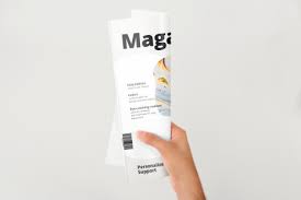 Download A4 Magazine Mockup In Stationery Mockups On Yellow Images Creative Store PSD Mockup Templates