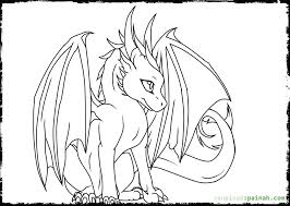Add some colors to create your piece of art. Baby Dragon Coloring Sheet Novocom Top