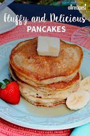 Fluffy And Delicious Pancakes Recipe Tasty Pancakes Yummy Pancake Recipe Recipes