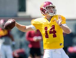 usc football breaks training camp with final scrimmage