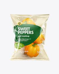 Download Plastic Bag With Yellow Sweet Peppers Mockup In Bag Sack Mockups On Yellow Images Object Mockups PSD Mockup Templates