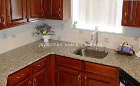 Granite provides attractive surfaces that are available. Granite Prefab Marble Quartz Large Restaurant Kitchen Tables Counter Top Jx Kcct012 China Counter Top Granites Made In China Com