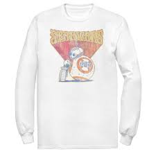 Men S Star Wars The Rise Of Skywalker Groovy Droid Duo Tee Tees Mens Tops Graphic Sweatshirt