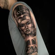 Egyptian gods and goddesses are often portrayed holding the ankh in their hands which symbolizes eternal life or immortality. Top 97 Best Nefertiti Tattoo Ideas 2021 Inspiration Guide
