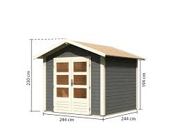 Die firma karibu holztechnik freute sich, im jahre 2018 die neue marke für kinderspielgeräte zu präsentieren. Karibu Gartenhaus Trundholm 1 Lidl