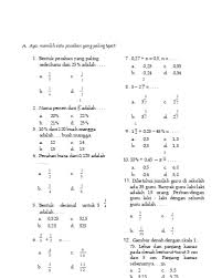 Banyak siswa yang nilainya 61 atau lebih … Soal Uas Matematika Kelas 1 Sd Semester 2 Belajar