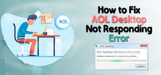 How to troubleshoot for the missing and not responding error. Troubleshooting Problem Aol Desktop Not Working Techserviceblog