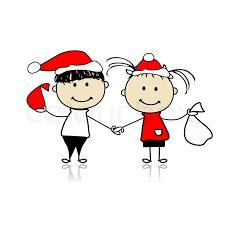 Christmas shopping can start december 26th. Kids Holiday Shopping Clipart Images