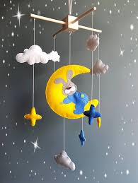 Handmade Felt Nursery Baby Crib Mobile Honey Bunny Mobile Etsy Toy Baby Crib Baby Crib Mobile Baby Mobile Girl