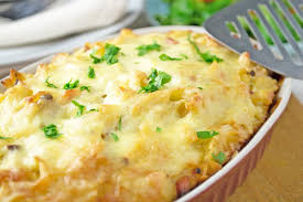 Gratinierte Schinkenfleckerl Rezept Rezept Schinkenfleckerl Rezept Schinkenfleckerl Hausmannskost Rezepte