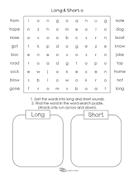 Long And Short Vowels O Word Search Puzzle 4 English Unite Long Vowel Sounds Worksheets Short Vowel Worksheets Short Vowel Sounds