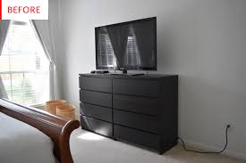 Ikea's malm collection is known for its clean, streamlined, and modern design, making it one of its most popular products. Ikea Malm Dresser Hack Before And After Photos Apartment Therapy