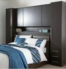 Another Example Of Different In Depths Between Overhead Cupboards And Side Wardrobes Space Saving Furniture Bedroom Space Saving Bedroom Small Bedroom Interior