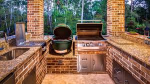 Summer is here, and it is the season of outdoor grilling. 40 Big Green Egg Outdoor Kitchen Ideas Built In And Island Designs