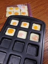 Baked Eggs In My Pampered Chef Brownie Pan Instead If The Recommended Muffin Tin Put Them In A F Pampered Chef Brownie Pan Pampered Chef Recipes Pampered Chef