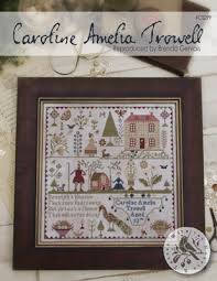 This pattern is for twins but can be used for one child. With Thy Needle And Thread Caroline Amelia Trowell Cross Stitch Pattern 123stitch