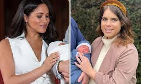 Now, with news of a royal baby comes speculation over the name, which bookies have been taking eugenie and jack's child won't be a prince or princess, with the surname being brooksbank, like their. Princess Eugenie Vs Meghan Markle Royal Baby Pictures Compared By Expert Daily Star Post