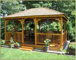Gazebo Halaman Belakang Teras Halaman Belakang Kamar Outdoor