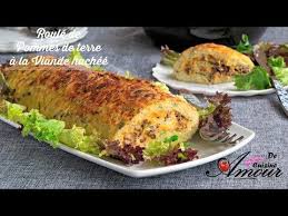 Roule De Pomme De Terre A La Viande Hachee Bonjour Tout Le Monde Cette Entree Est Juste A Tom Gratin Pomme De Terre Recettes De Cuisine Pomme De Terre